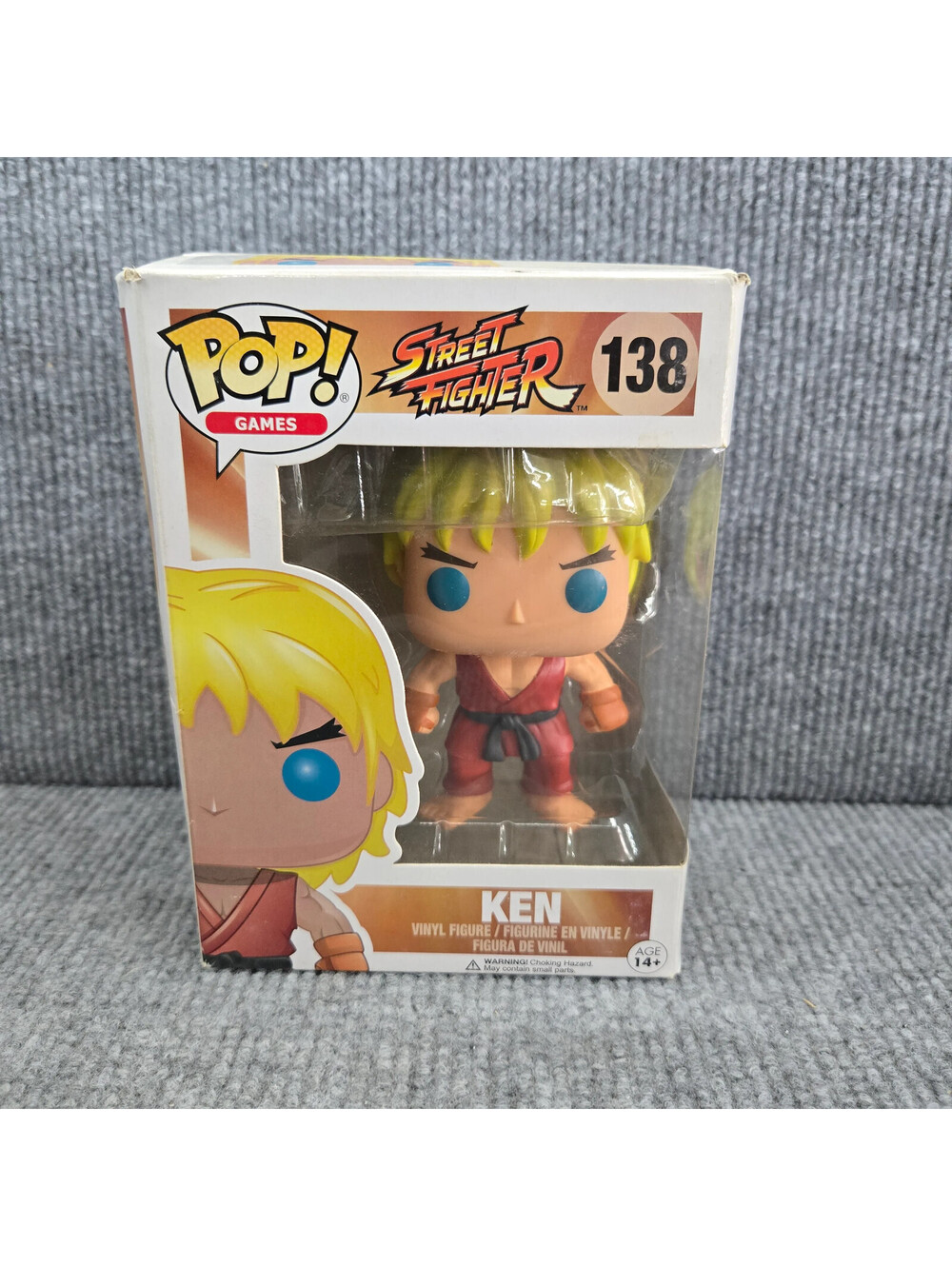 Funko Pop! Games Street Fighter Ken Vinyl Figure 138